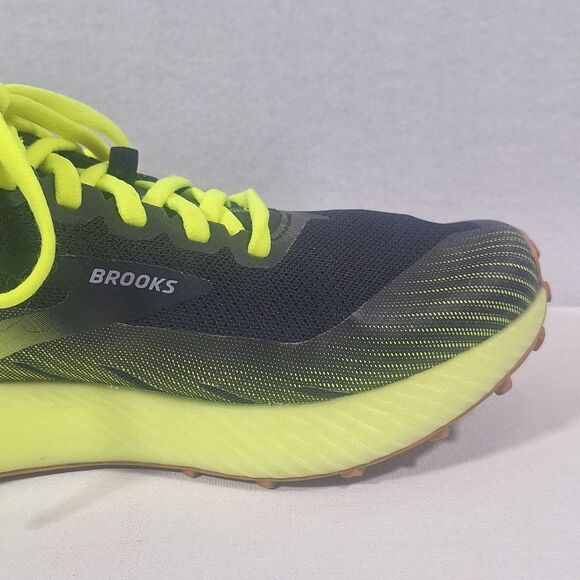 Brooks Catamount Trail men’s Size 8.5 Gray/Neon Yellow Running Shoes 1103521D013 main image 15